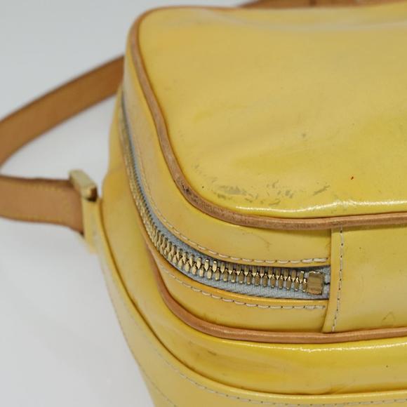 LOUIS VUITTON Monogram Vernis Wooster Shoulder Bag Gris M91036 LV Auth 139931